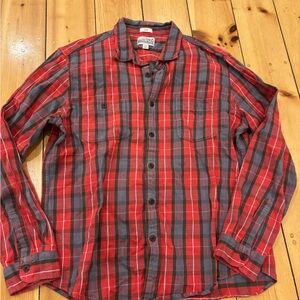 J crew mens flannel shirt XL -slim fit